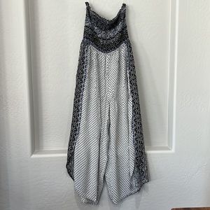 Rebellion Again smocked top jumpsuit